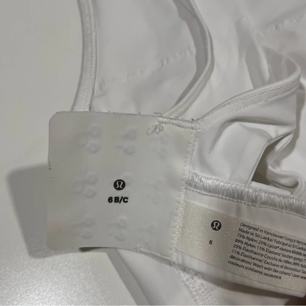 Lululemon Athletica White Bra - Picture 5 of 5